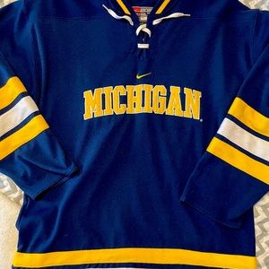 University of Michigan Nike Hockey Jersey